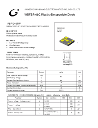Datasheet FBAS40TW manufacturer Jiangsu