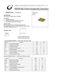 Datasheet FMMDT5451 manufacturer Jiangsu