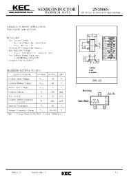 Datasheet 2N3906S manufacturer KEC