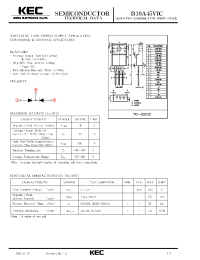 Datasheet B10A45VIC manufacturer KEC