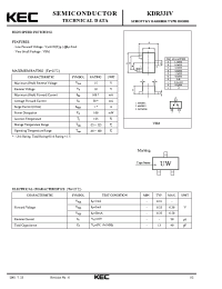 Datasheet KDR331V manufacturer KEC