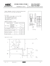 Datasheet KIA79L05BP manufacturer KEC