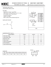 Datasheet KRC286U manufacturer KEC