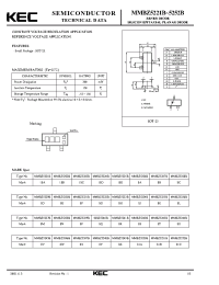 Datasheet MMBZ5225B manufacturer KEC