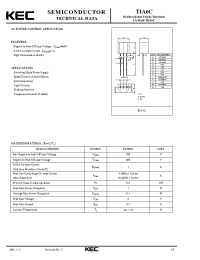 Datasheet T1A6C manufacturer KEC