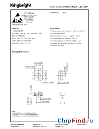 Datasheet AA5060PBC/H manufacturer Kingbright