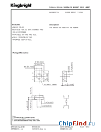 Datasheet AA5060SYC/H manufacturer Kingbright