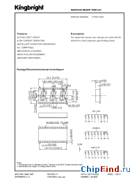 Datasheet APBC03-41SURKWA manufacturer Kingbright