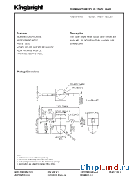Datasheet APDC03-41PWFA manufacturer Kingbright
