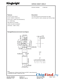 Datasheet APSC03-41SURKWA manufacturer Kingbright