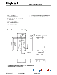 Datasheet APSC04-41SGWA manufacturer Kingbright