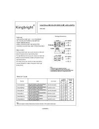 Datasheet KPB-3025EYW manufacturer Kingbright
