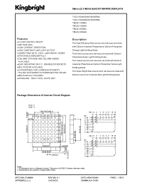 Datasheet TA23-11SRWA manufacturer Kingbright