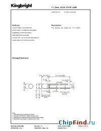 Datasheet W934SEC/H manufacturer Kingbright