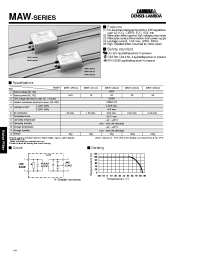 Datasheet MAW-1203-22 manufacturer Densei-Lambda