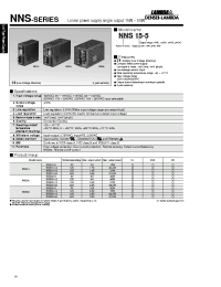 Datasheet NNS30-12 manufacturer Densei-Lambda