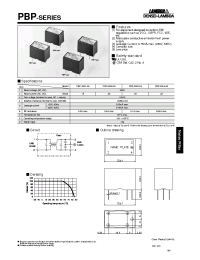 Datasheet PBP-3202-22 manufacturer Densei-Lambda
