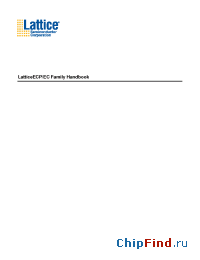 Datasheet LFECP20E-4F676I manufacturer Lattice