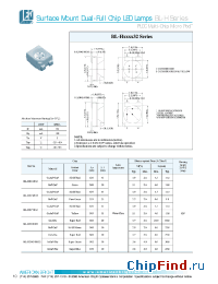 Datasheet BL-HE1Y032-TR manufacturer American Bright LED