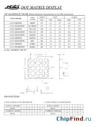 Datasheet LJ2141-11EWEW manufacturer Ledtech
