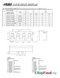 Datasheet LM4074-11-M1EWRN manufacturer Ledtech
