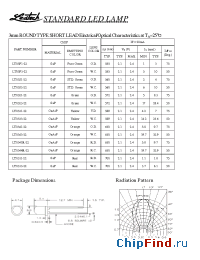 Datasheet LT0311-22 manufacturer Ledtech