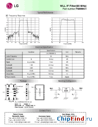 Datasheet FS0090C1 manufacturer LG