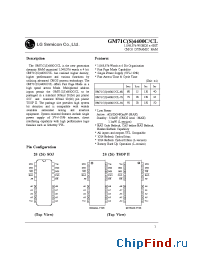 Datasheet GM71C4400C-60 manufacturer LG