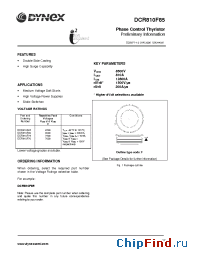 Datasheet DCR810F85 manufacturer Linear IS