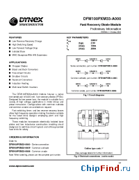 Datasheet DFM100PXM33 manufacturer Linear IS
