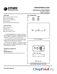 Datasheet DFM400PXM33-A000 manufacturer Linear IS