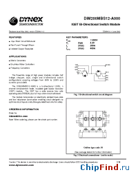 Datasheet DIM200MBS12-A manufacturer Linear IS