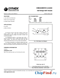 Datasheet DIM200MHS12-A000 manufacturer Linear IS