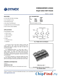 Datasheet DIM3600ESM12-E manufacturer Linear IS