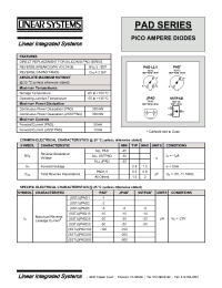 Datasheet JPAD200 manufacturer Linear IS
