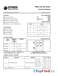 Datasheet MP03/440-18 manufacturer Linear IS