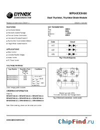 Datasheet MP04HBP490 manufacturer Linear IS