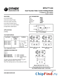 Datasheet MP04TT1400-XX-W2 manufacturer Linear IS