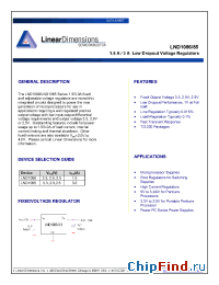 Datasheet LND1085-2.9 manufacturer Linear Dimensions Designs