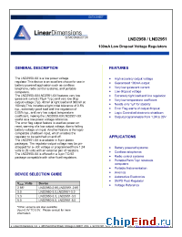 Datasheet LND29500Z-5.0 manufacturer Linear Dimensions Designs
