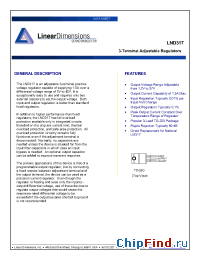 Datasheet LND317 manufacturer Linear Dimensions Designs
