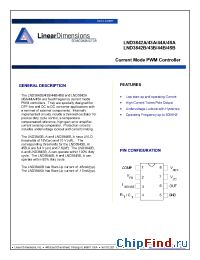 Datasheet LND3843B manufacturer Linear Dimensions Designs