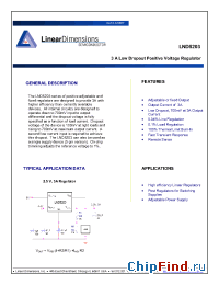 Datasheet LND5203-3.3 manufacturer Linear Dimensions Designs