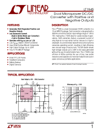 Datasheet CDRH4D18-100 manufacturer Linear