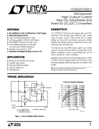 Datasheet LT1302CS8-5 manufacturer Linear