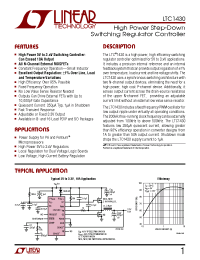 Datasheet LTC1430C manufacturer Linear