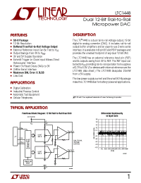 Datasheet LTC1448 manufacturer Linear