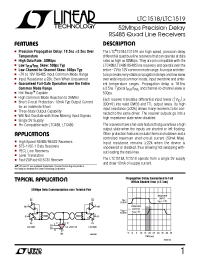 Datasheet LTC1518 manufacturer Linear