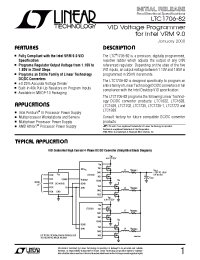 Datasheet LTC1706EMS-82 manufacturer Linear