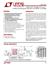 Datasheet LTC1871EMS manufacturer Linear